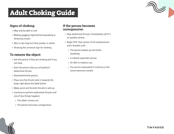 Adult Choking Guide Preview Image