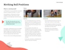 Birthing Ball Positions Preview Image