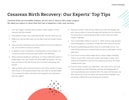 A Guide to Cesarean Birth Recovery Preview Image