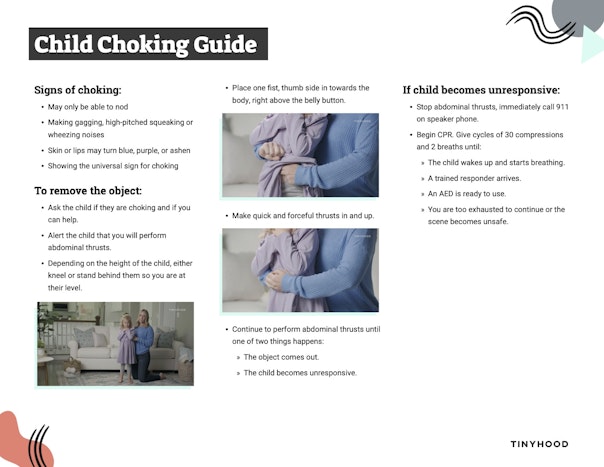 Child Choking Guide Preview Image
