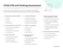 Child CPR and Choking Assessment Preview Image
