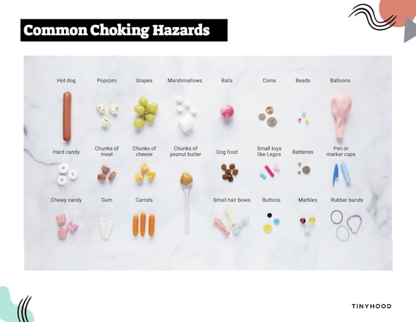 Common Choking Hazards Photo Preview Image