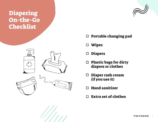 Diapering On-The-Go-Checklist Preview Image