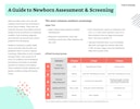 A Guide to Newborn Assessment & Screening Preview Image