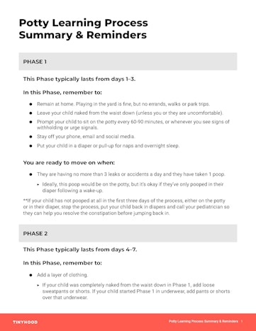 Potty Phases Summaries & Reminders Preview Image