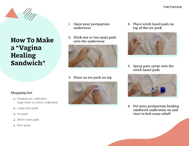 How to Make a Vagina Healing Sandwich Preview Image