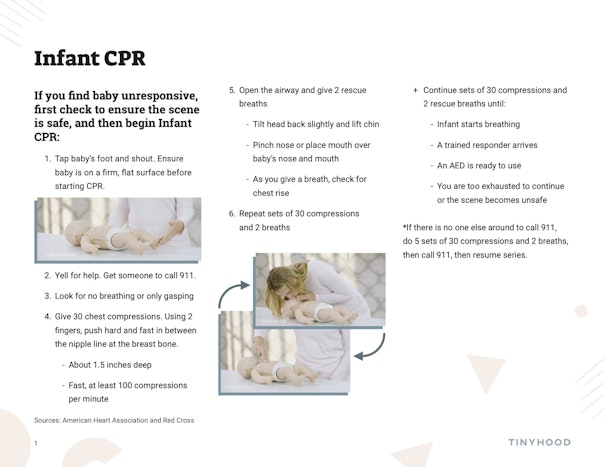 Infant CPR Guide Preview Image