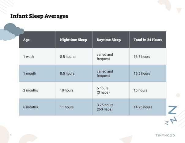 Infant Sleep Averages Preview Image