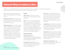 A Guide to Natural Ways to Induce Labor Preview Image