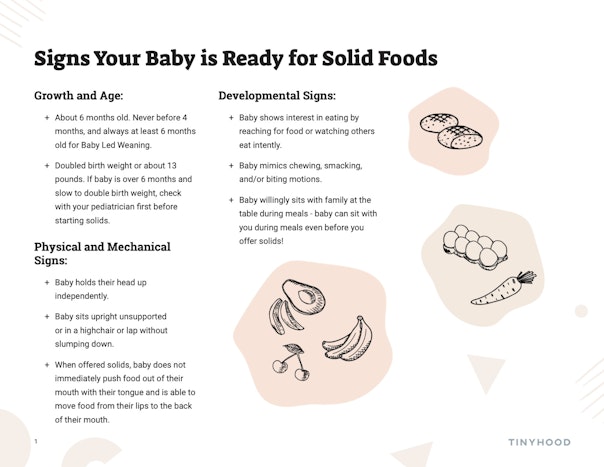 Signs Baby is Ready for Solids Preview Image