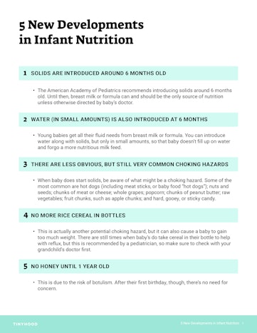 What's New in Infant Nutrition Preview Image