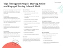 Tips for Support People Preview Image