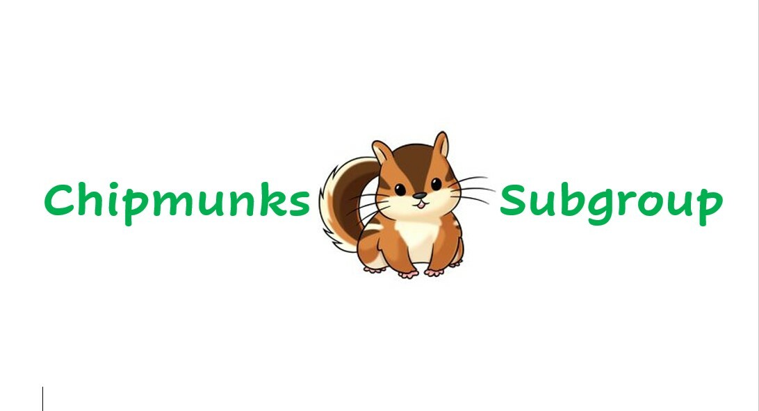 Chipmunks: Children born September 2017 - August 2018 