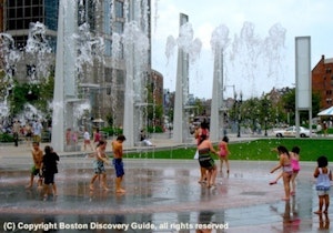 Rose Kennedy Greenway Fountains